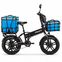 Saliekamais elektriskais velosipēds Skyjet GTIII PRO PLUS Black
