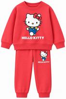 Komplektas mergaitei su džemperiu ir kelnėmis „Hello Kitty“