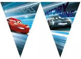 Globos Europe Bv Lenktyninių automobilių lenktynių vėliavėlių girlianda, 2,3 m
