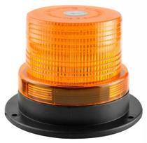 LED įspėjamasis švyturėlis 12-24V su magnetiniu pagrindu, oranžinis