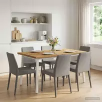Kvadratinis valgomojo stalas 140 x 70 x 75 cm