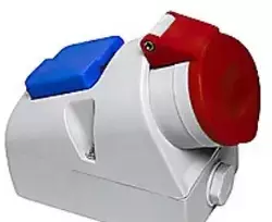 Nordjysk Beslag kombinuotas lizdas 16A, Cee Smart Power su 230V lizdu