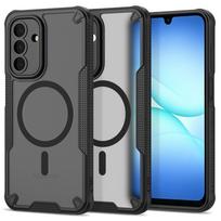 Tech-Protect Rugged Shield MagSafe dėklas Samsung Galaxy A17 / A18 / A26 4G / 5G, matinė juoda