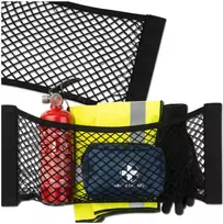 Elastinis bagažinės tinklelis 50×25 cm, juodas A305