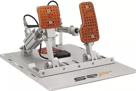 SRP GT-R 2P Sim Racing Pedal Set, Pneumatic, 16-Bit, 15-45 mm - pilkas