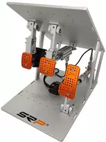 SRP GTI-R 3P lenktynių simuliatoriaus pedalų rinkinys, apverstas, pneumatinis – pilkas