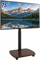 TV staliukas Relaxdays Grindinis TV stovas 43–75 colių