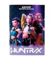 KPOP DEMON HUNTERS A4 minkšta užrašų knygutė, asort., 364-02444