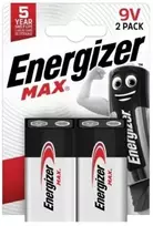 Baterija - Energizer Max 9V 2 vnt.