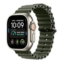 Dirželis Tech-Protect Iconband Pro Apple Watch 8 / 9 / 10 / 11 / 12 / SE / Ultra (44 / 45 / 46 / 49 mm), kariškas žalias