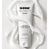 Shrine Gloss It Clear Colour Depositing Hair Mask Plaukų kaukė 200ml