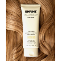 Shrine Gloss It Bronde Colour Depositing Hair Mask Dažanti plaukų kaukė 200ml