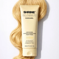 Shrine Gloss It Caramel Colour Depositing Hair Mask Dažanti plaukų kaukė 200ml