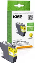 KMP perdirbta geltona rašalo kasetė Brother LC422XLY (MFC-J5340DW, MFC-J5740DW, MFC-J6540DW, MFC-J6940DW) - didelės išeigos 1500 puslapių