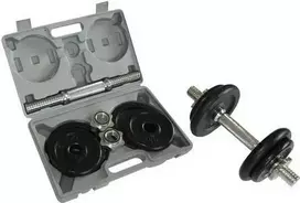 Schildkröt Fitness reguliuojamų hantelių rinkinys 2 x 10 kg su laikymo dėklais 960012