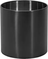 EUROPALMS STEELECHT-35 Nova nerūdijančio plieno vazonas, antracito spalvos, Ø35cm 83011397