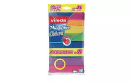 Vileda Colors Maxi Pack mikropluošto šluostės, 7 vnt., 30 x 30 cm, įvairių spalvų 6425