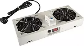 Wirewin ventiliatorių blokas WCAB PS3 serijos spintoms, 2 ventiliatoriai, termostatas (WCAB PS3 ACS FAN KIT)