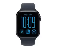 Apple Watch SE 3 GPS 40 mm Midnight aliuminio korpusas su mėlyna sportine apyranke, S/M