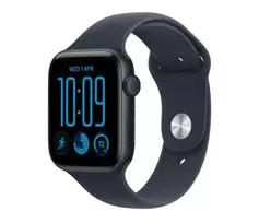 Apple Watch SE 3 GPS 40 mm Midnight aliuminio korpusas su mėlyna sportine apyranke, M/L