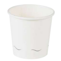 Puodeliai Popieriniai Balti XS 120 ml 50 vnt.