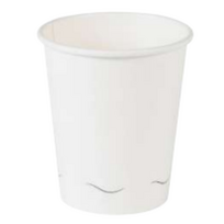 Puodeliai Popieriniai Balti 230 ml (50 vnt.)