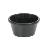 Indeliai Plastikiniai Juodi 90 ml 12 vnt.