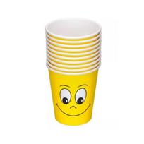 Puodeliai Popieriniai SMILE M 200 ml 10 vnt.
