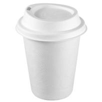 Puodeliai Cukranendrių Balti 450 ml 20 vnt.