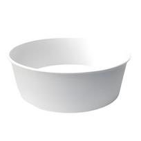 Indeliai Popieriniai Balti 1100 ml 18 cm (50 vnt.)