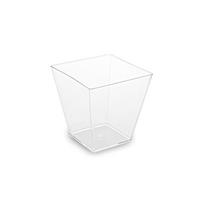 Indeliai Skaidrūs Plastikiniai Maisto Serviravimui 60 ml 50 vnt