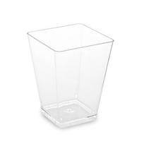 Indeliai Skaidrūs Plastikiniai Maisto Serviravimui 0,16 L 20 VNT