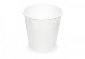 Puodeliai Popieriniai (110 ml) Balti 50 vnt.