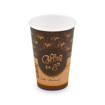 Puodeliai Popieriniai COFFEE TO GO 420 ml 50 vnt.