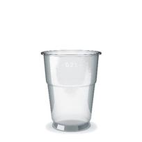 Stiklinės vienkartinės PET 200 ml Skaidrios