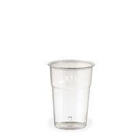 Stiklinės vienkartinės Skaidrios 100 ml 50 vnt.