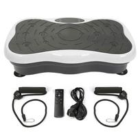Extralink Moonwalk Spin Move Platofrma Wibracyjna do Cwiczen Fitness 200W biala