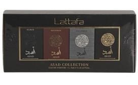 Rinkinys Lattafa Asad Collection vyrams: kvapusis vanduo EDP, 4 x 5 ml