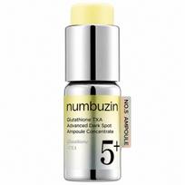 Numbuzin No.5 Glutathione TXA Advanced Dark Spot Ampoule Concentrate (10 g + 0,7 g) – koncentruota ampulė pigmentinėms dėmėms