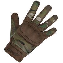 Taktinės, šaudymo pirštinės, Combat, Texar, neslystantis medžiaga, kvėpuojanti, ruda/kamufliažas MC Camo