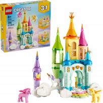 LEGO Creator 3 viename 31175 Vienaragio pilis, laivas, žaidimų aikštelė, 390 el. 8+