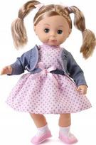 Lėlė Natalia 39 cm, kalbanti lietuviškai, su pynutėmis