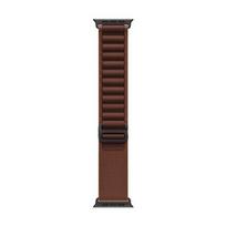 Apple Watch Burgundy Alpine Loop Black Titanium Finish, S