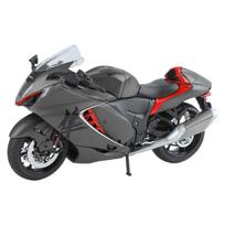 Exquisite Version 1/9 SUZUKI Hayabusa GSX-1300R Alloy Racing Motorcycle Model Diecasts Street Sports Motorcycle Model Kids Gifts juoda