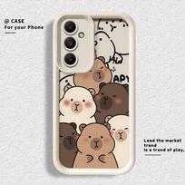 Cute Capybara Case for Samsung Galaxy A35 A36 A15 A16 A23 A51 A73 A56 A34 A12 A13 A53 A54 A26 A32 A71 A72 Phone Cover Galaxy A53 5G