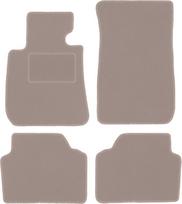 Veliūriniai automobilio kilimėliai, skirti: BMW 3 E91 universalui, touringui (2004-2011), smėlio spalvos