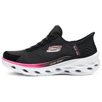 Skechers Slip-Ins Flash Technology Comfortable Versatile Shock Absorbing Durable Balance Low Top Running Shoes Women sneakers Black 150191-BKMT 39 black