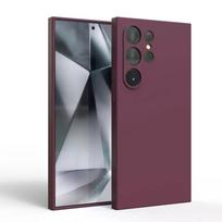 Skirta Samsung S25 S24 S23 S22 S21 Ultra S20 S21 S23 S24 FE aukštos kokybės prabangus dėklas Visapusiška apsauga Skystas tiesus kraštas silikonas For Galaxy S20 FE black