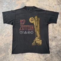 Led Zeppelin The Hermit & Symbols Unisex Black Cotton T-shirt, Size S-5XL XL gray