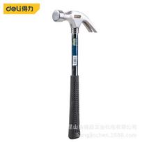 Deli Tools DL5025 Steel Claw Hammer: Multi-purpose Woodworking, Nail Puller, High Carbon Steel, Safe for Household Use DL5050 Steel Pipe Claw Hammer 0.5kg black
